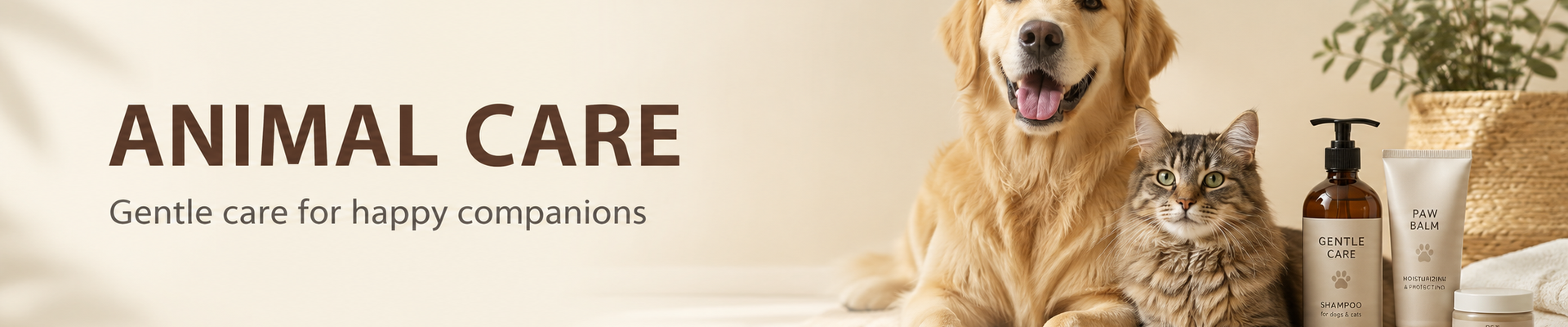 Animal Care category banner